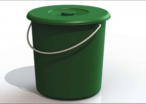 Ten Liter Plastic Bucket